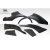 2014-2023 Infiniti Q50 Redline Wide Body Rear Fender Flares (+40mm) - 6 Piece - image 11