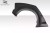 1996-2000 Honda Civic HB Duraflex MMR Rear Fender Flares 3 Piece