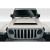 2018-2025 Jeep Wrangler JL Gladiator JT Demon Look Hood - 1 Piece - image 1