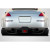 2003-2008 Nissan 350Z Z33 F1 Rear Diffuser - 5 Piece ( fits G35 2DR / G37 2DR / 370Z ) - image 1