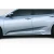 2016-2021 Honda Civic 4DR Type M Side Skirts Rocker Panels - 2 Piece - image 1