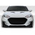 2013-2016 Hyundai Genesis Coupe 2DR MSR Front Bumper - 1 Piece - image 5