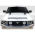 2005-2009 Ford Mustang GT500 V3 Hood - 1 Piece - image 1