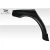 2006-2011 BMW 3 Series E90 4DR HX Wide Body Rear Fender Flares - 2 Piece - image 9