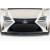 2015-2018 Lexus RC Series RC200T RC350 SBZ Front Lip Under Spoiler - 1 Piece ( F-Sport Model Only ) - image 8