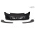 2003-2008 Nissan 350Z Z33 Couture Polyurethane N-3 Front Bumper - 1 Piece - image 3