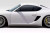 2006-2010 Porsche Cayman Duraflex Motox Side Skirt Splitters 2 Piece