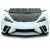 2020-2025 Chevrolet Corvette C8 Polyurethane Gran Veloce Front Bumper - 1 Piece - image 7