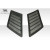 2000-2009 Honda S2000 Durafex GT1 Fender Vents - 2 Piece - image 3