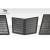 1997-2004 Chevrolet Corvette C5 / 2005-2009 Ford Mustang GT1 Hood Vents - 3 Piece - image 11