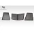 1997-2004 Chevrolet Corvette C5 / 2005-2009 Ford Mustang GT1 Hood Vents - 3 Piece - image 13