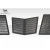 1997-2004 Chevrolet Corvette C5 / 2005-2009 Ford Mustang GT1 Hood Vents - 3 Piece - image 9
