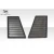 1997-2004 Chevrolet Corvette C5 / 2005-2009 Ford Mustang GT1 Hood Vents - 3 Piece - image 12