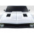 1967-1969 Chevrolet Camaro GT1 Hood Vents - 2 Piece - image 1
