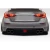 2014-2018 Infiniti Q50 Bltz Rear Diffuser - 1 Piece - image 1