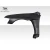 2003-2006 Mitsubishi Lancer Evolution 8 9 AM-S Fenders - 4 Piece - image 7