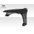 2003-2006 Mitsubishi Lancer Evolution 8 9 AM-S Fenders - 4 Piece - image 15