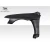 2003-2006 Mitsubishi Lancer Evolution 8 9 AM-S Fenders - 4 Piece - image 13
