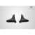 1999-2005 Mazda Miata MX-5 Carbon Creations M1 Speed Mud Flaps - 2 Piece - image 3