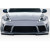 2009-2020 Nissan 370Z Z34 Motion Wave Front Bumper - 1 Piece - image 1