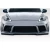 2009-2020 Nissan 370Z Z34 Motion Wave Front Bumper - 1 Piece - image 1