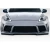 2009-2020 Nissan 370Z Z34 Motion Wave Front Bumper - 1 Piece - image 1