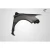 2015-2021 Subaru WRX VRS Carbon Fiber Fender - image 3