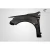 2015-2021 Subaru WRX VRS Carbon Fiber Fender - image 12