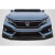 2017-2021 Honda Civic HB Carbon Creations BZ Front Lip Spoiler - 1 Piece - image 1