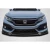 2017-2021 Honda Civic HB BZ Front Lip Spoiler - 1 Piece - image 1