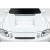 1992-2000 Lexus SC Series SC300 SC400 D1 Hood - 1 Piece - image 1