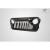 2018-2025 Jeep Wrangler JL Gladiator JT Predator Grille - 1 Piece - image 3