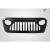 2018-2025 Jeep Wrangler JL Gladiator JT Predator Grille - 1 Piece - image 2