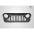 2018-2025 Jeep Wrangler JL Gladiator JT Predator Grille - 1 Piece - image 15