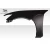 2013-2020 Lexus GS Series G200 GS300 GS350 GS450 GS450H AM Design Wide Body Front Fenders - 4 Piece - image 4