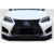 2013-2015 Lexus GS Series G200 GS300 GS350 GS450 GS450H AM Design Wide Body Front Lip Under Spoiler - 1 Piece (S) - image 1
