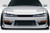 1997-1998 Nissan 240SX S14 Duraflex D1 Sport V3 Front Bumper Cover 1 Piece