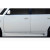 2004-2007 Scion xB JP Design Side Skirt Rocker Panels - 2 Piece - image 1