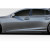 2018-2020 Lexus LS Series LS500 AM Design Side Skirt Rocker Panels - 2 Piece (S) - image 1