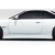 1995-1998 NIssan 240SX S14 B Sport V3 Side Skirt Rocker Panels -2 Piece - image 4