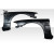 1995-1998 Nissan Skyline R33 2DR D1 Sport 30MM Front Fenders - 2 Piece - image 3