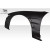 1989-1994 NIssan Silvia S13 D1 Sport 25MM Front Fenders - 2 Piece - image 9