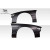 1989-1994 NIssan Silvia S13 D1 Sport 25MM Front Fenders - 2 Piece - image 3