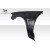 1984-1987 Toyota Corolla Levin 2DR / HB Duraflex D1 Sport 30MM Front Fenders - 2 Piece - image 10