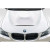 2009-2011 BMW 3 Series E90 E91 4DR / Wagon GTS Look Hood - 1 Piece - image 1