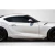 2020-2025 Toyota Supra A90 AG Design Side Skirt Splitters - 2 Piece - image 1