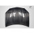 2008-2011 Mercedes C Class W204 AMGT Hood - 1 Piece - image 14
