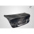 2011-2016 BMW 5 Series F10 4DR CSL Look Trunk - 1 Piece - image 3