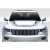 2011-2022 Jeep Grand Cherokee Duraflex Delta Hood - 1 Piece - image 1