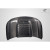 2016-2019 Ford Explorer GT500 Look Hood - 1 Piece - image 7